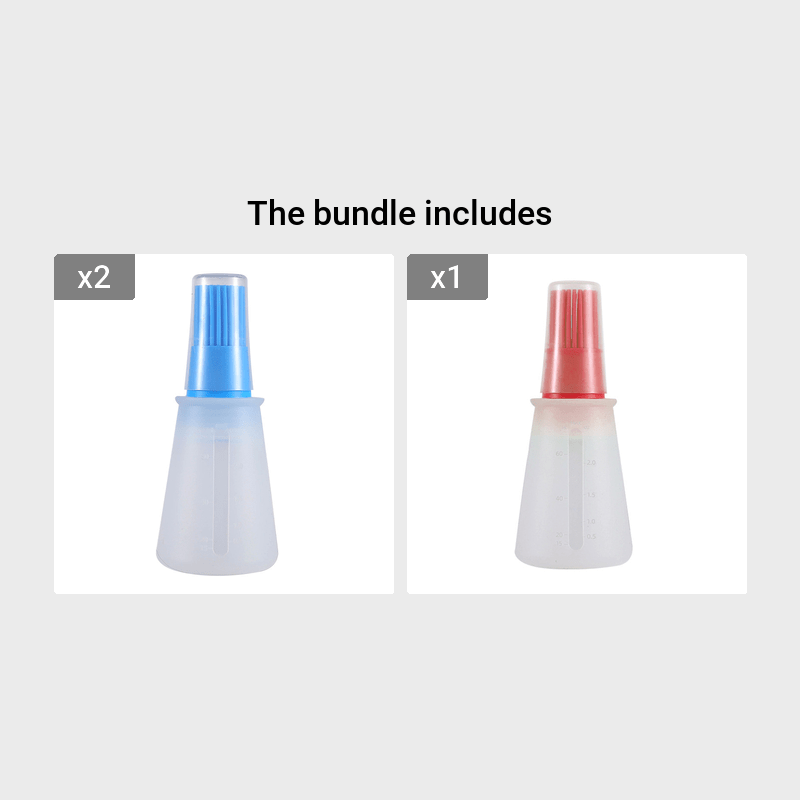 1pc Silicone Basting Brush Heat Resistant BBQ Cooking Brush