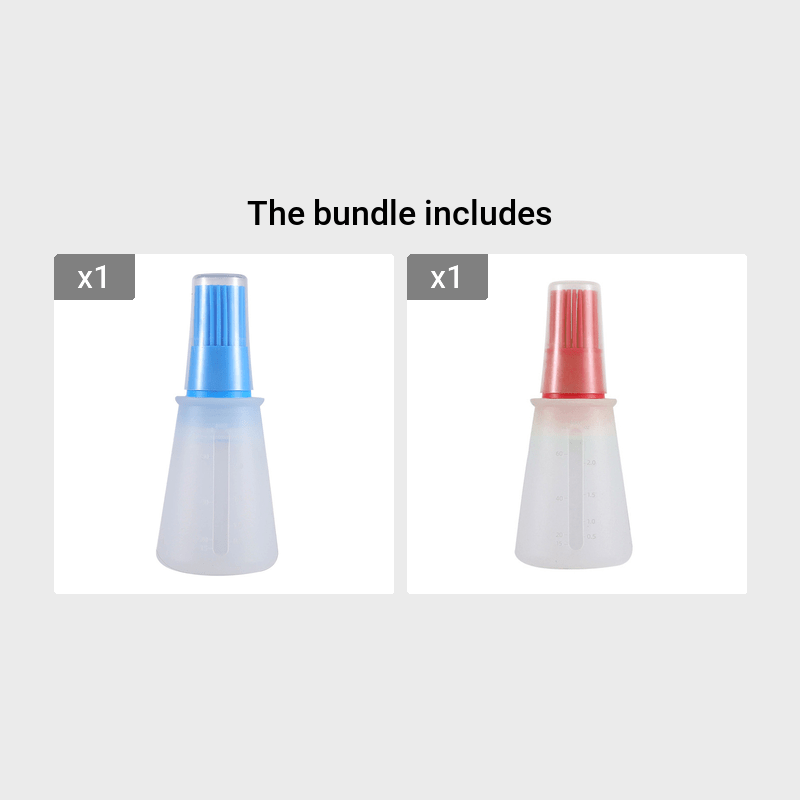 1pc Silicone Basting Brush Heat Resistant BBQ Cooking Brush