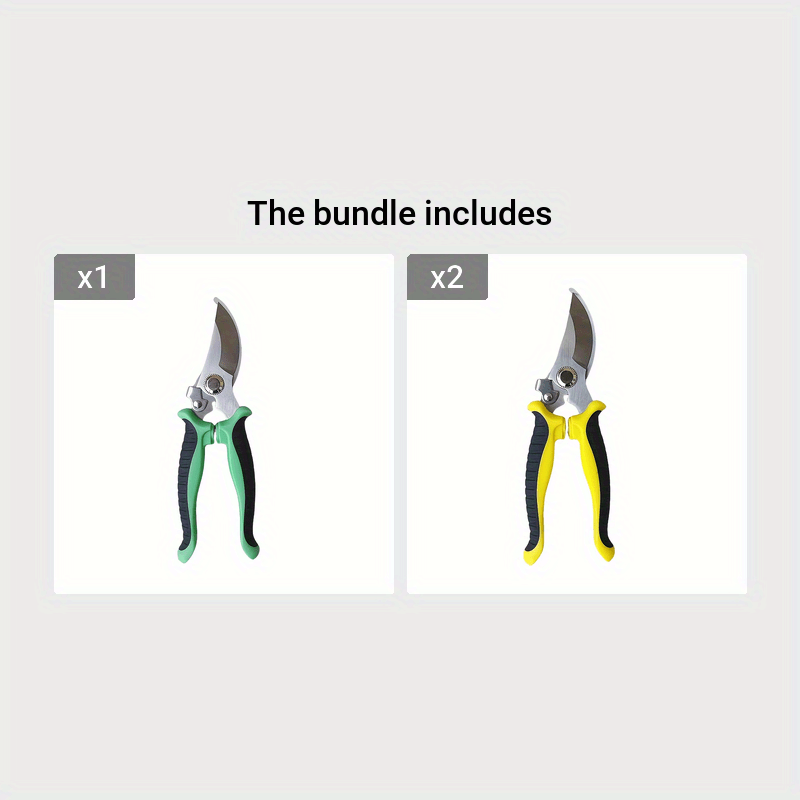Stainless Steel Pruning Shears Garden Scissors