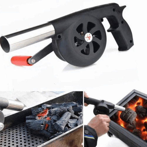 Portable Hand-Operated Blower For BBQ, Camping, And Fire Making – Efficient And Easy-to-Use Stove Accessory Christmas Gift
