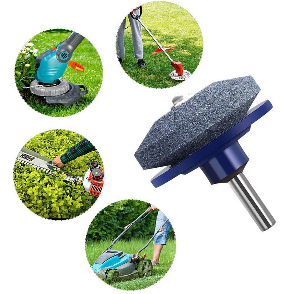 Lawn Mower Blade Sharpener Drill Attachment