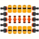 Complete Garden Hose Connector Kit for Easy Irrigation