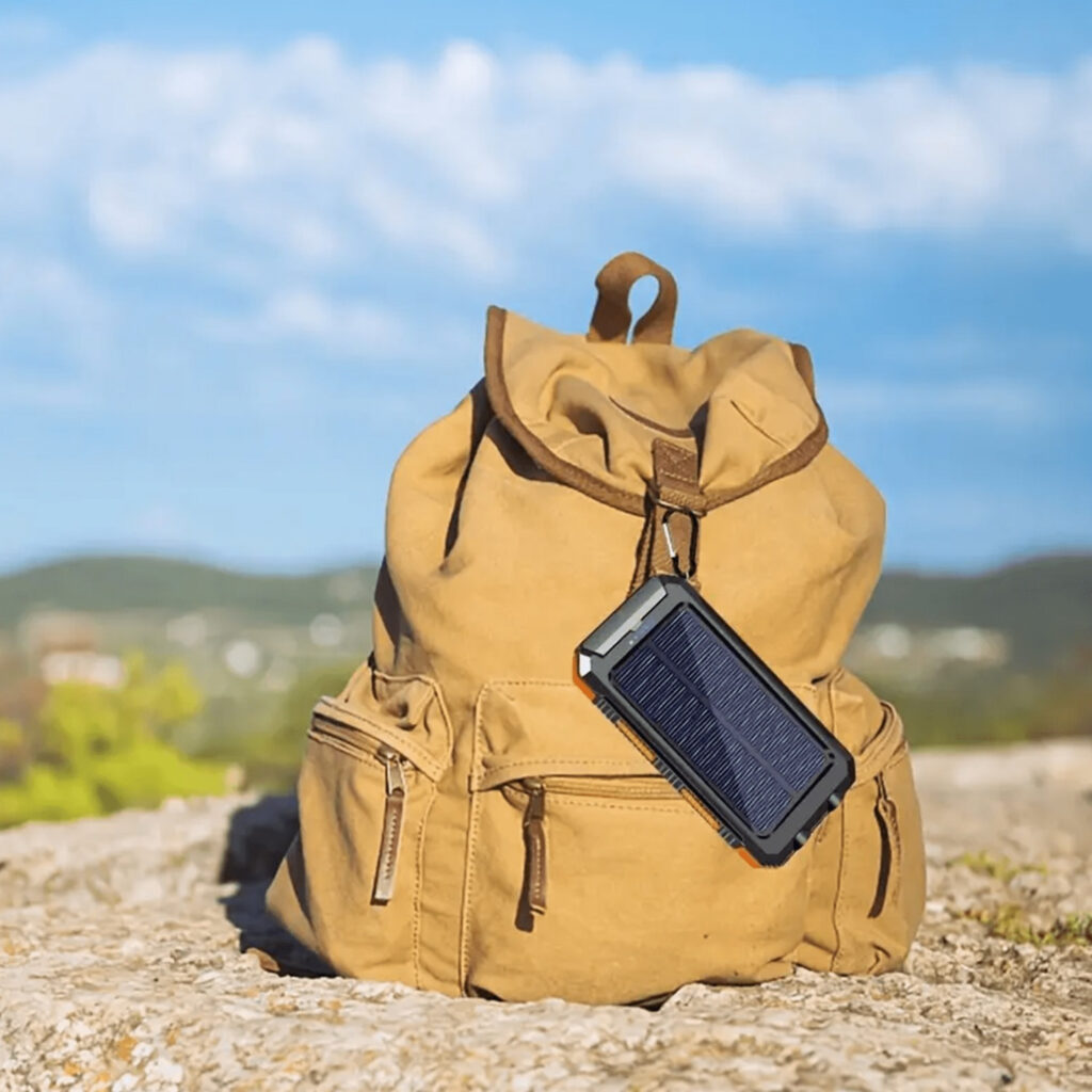 10000/20000mAh Portable Solar Power Bank