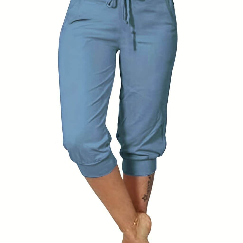 Women’s Plus Size 7/8 Casual Pants Loose Fit