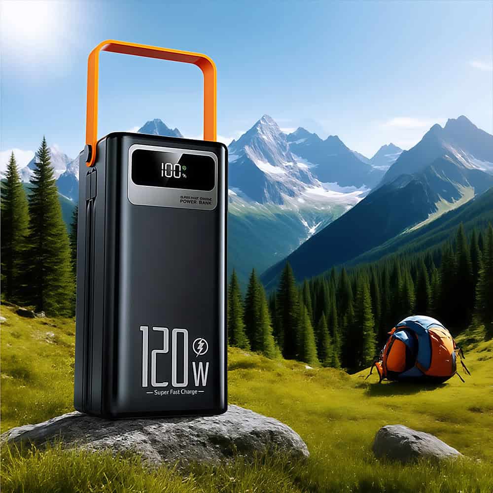 50000mAh Power Bank 120W Fast Charging Laptop Portable Charger