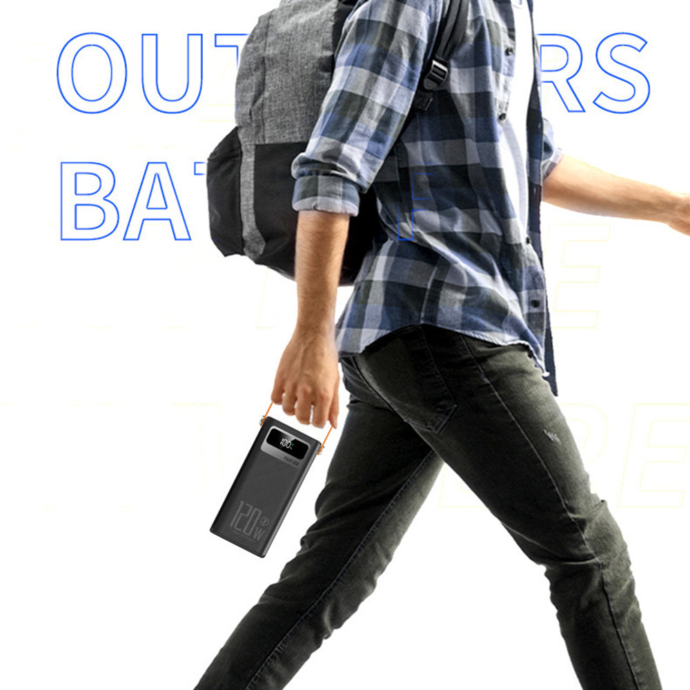 50000mAh Power Bank 120W Fast Charging Laptop Portable Charger
