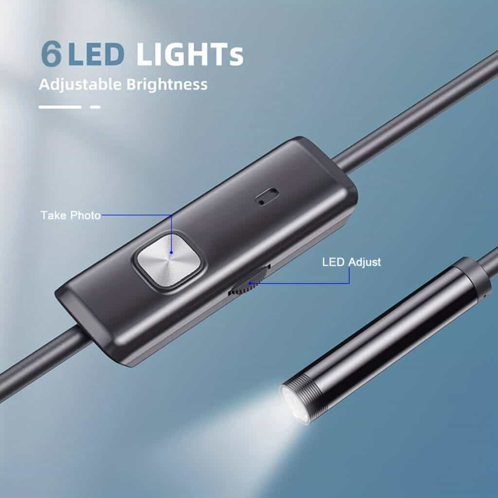 USB Endoscope Camera for Android Type-C Inspection