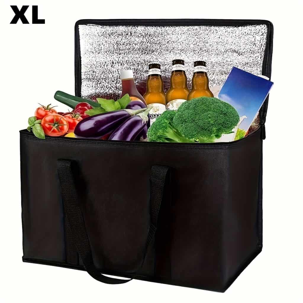 XL Insulated Cooler Bag Keep Food Hot Cold