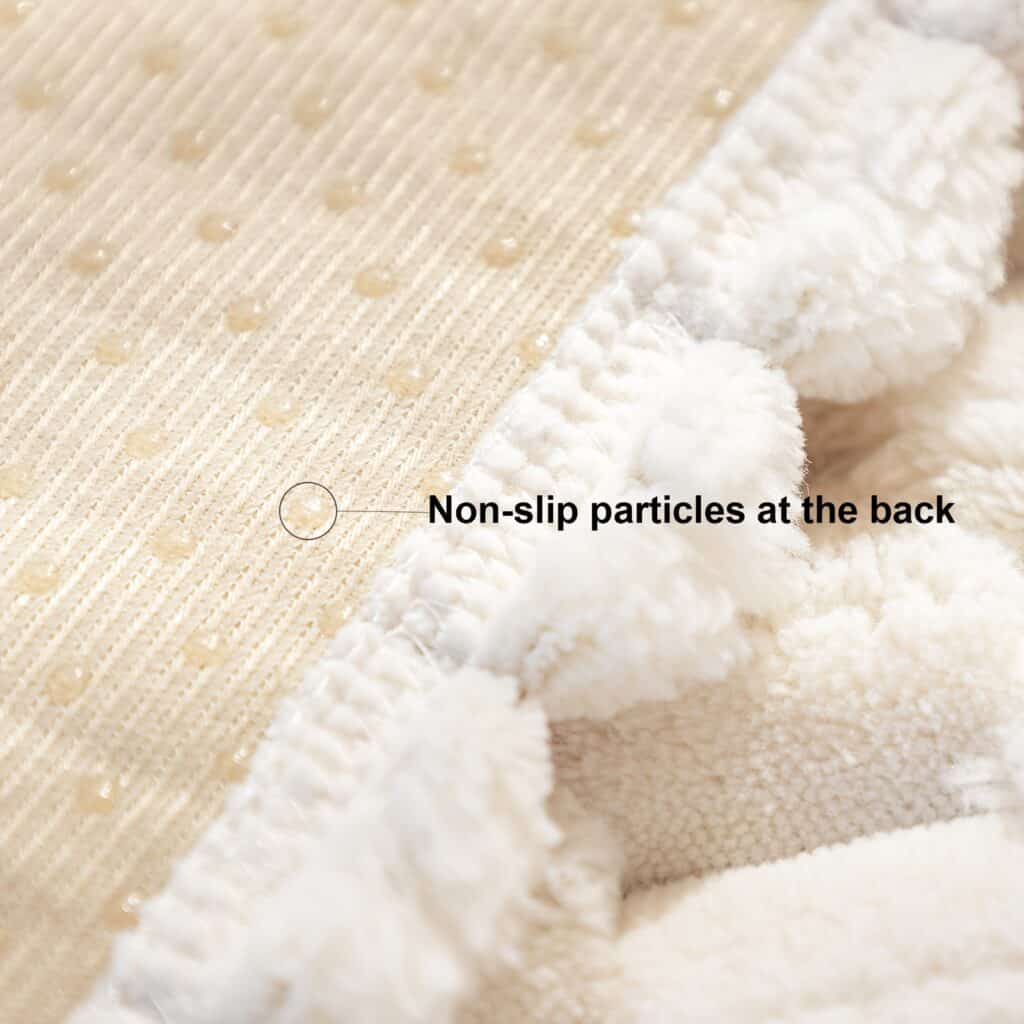 Honeycomb Velvet Sofa Cushion Non Slip Pet Friendly