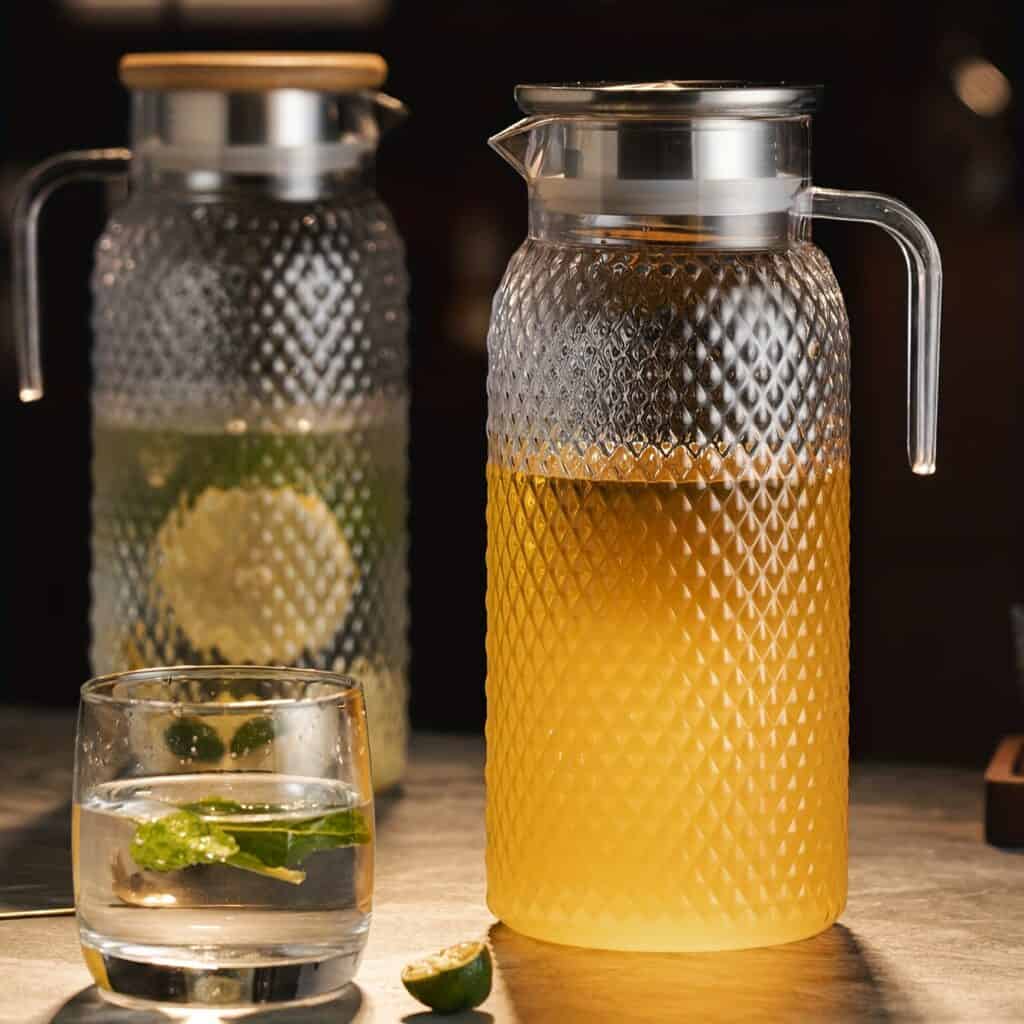 Premium Fridge Pitcher with Lid Water Jug