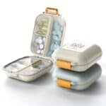Portable Pill Organizer Box Large Capacity Travel Case