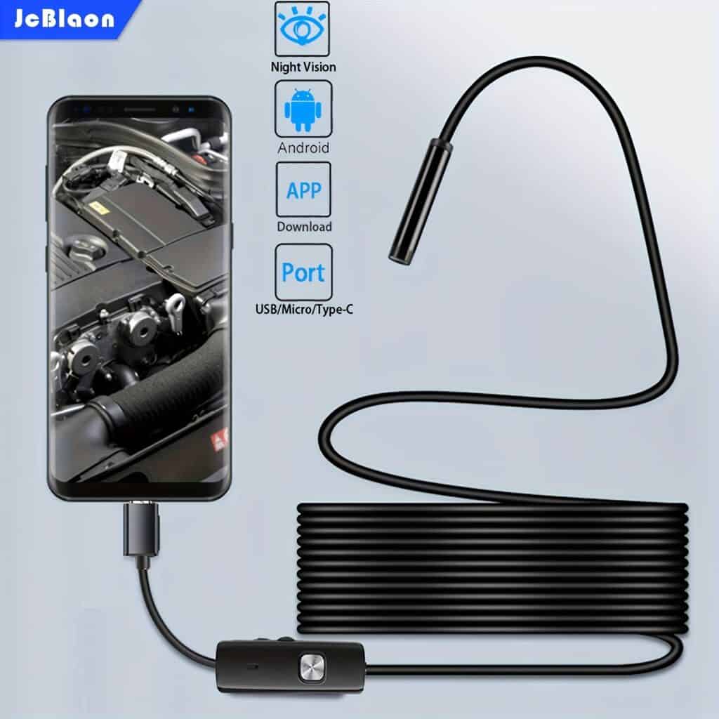 USB Endoscope Camera for Android Type-C Inspection