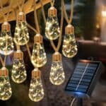 Solar Outdoor String Lights with 8 Modes Garden Lights