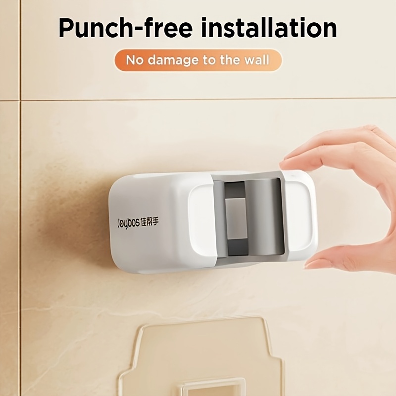 Wall Mounted Mop and Broom Holder Organizer (2 Pack)