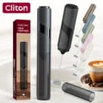 Electric Milk Frother Handheld Coffee Foam Maker