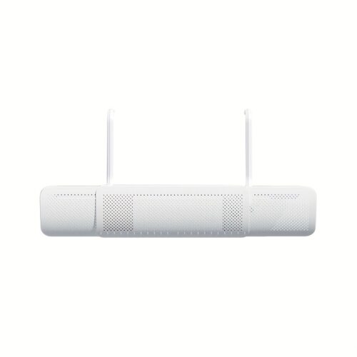 Universal Adjustable AC Deflector | No-Drill, Tool-Free Installation | One-Snap Use & Adjustable Length | Perfect Fit for Most Wall-Mounted Acs | Directs Soft, Comfortable Airflow (Accessory Solely)