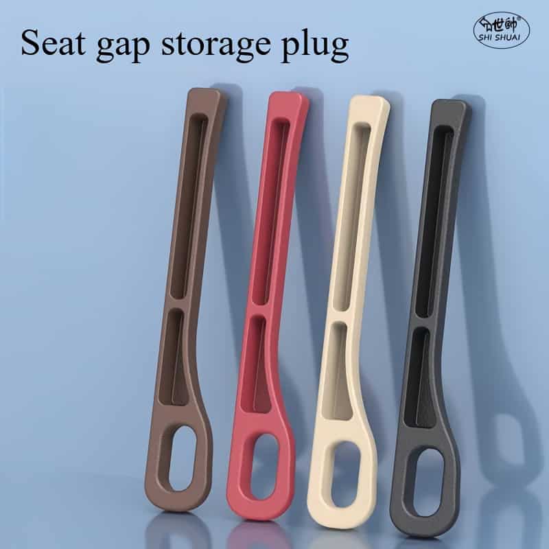 Car Seat Gap Filler Organizer Anti-Leak Strips Set