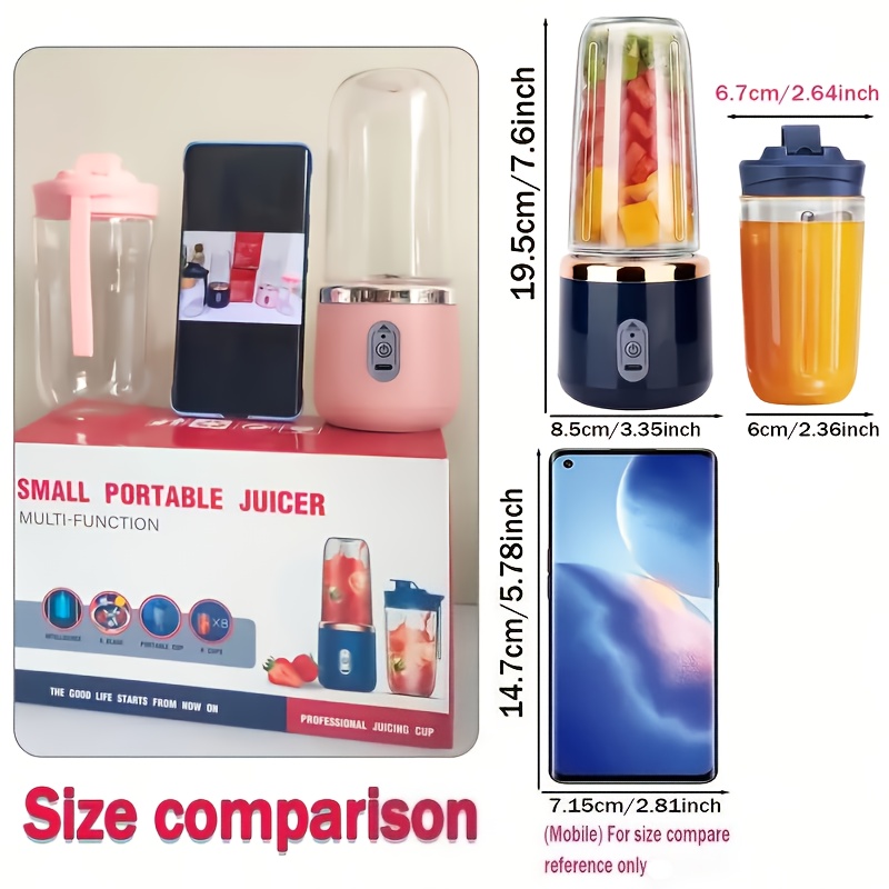 Portable USB Rechargeable Blender Juicer Cup