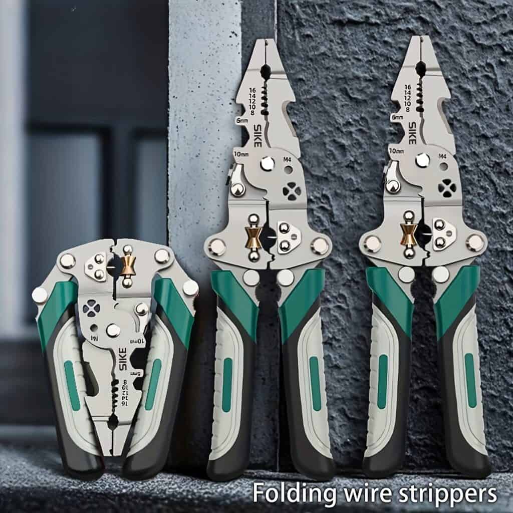 Multi-Function Wire Stripper Crimper Cutter Tool