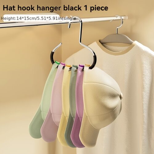 Hat Hanger Organizer for 8 Caps No Drill Storage Rack