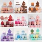 20pcs Makeup Sponge Set Beauty Blender Puffs Kit
