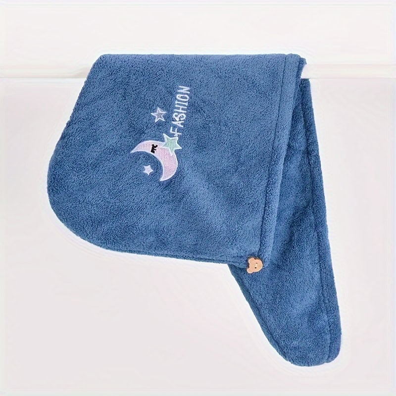 Microfiber Hair Drying Towel Turban Quick Dry Wrap