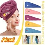 Microfiber Hair Drying Towel Turban Quick Dry Wrap