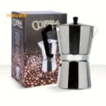 Octagonal Moka Pot Stainless Steel Coffee Maker