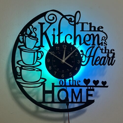 1pc Vinyl Record Wall Clock, Silent Clock, for Living Room, Bedroom, Room Decor, Home Decor, Kitchen, Office Decor, Bar, Cafe, Coffee Shop Hanging Wall Clock