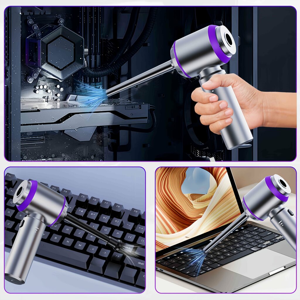 Portable Wireless Vacuum Cleaner 20000Pa 4-in-1