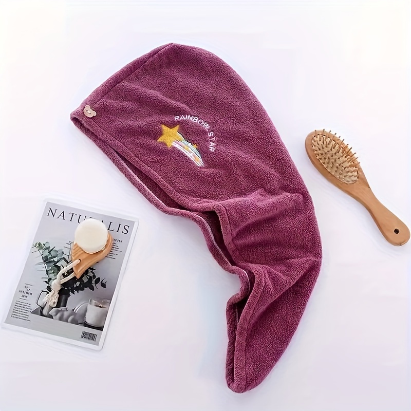 Microfiber Hair Drying Towel Turban Quick Dry Wrap