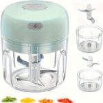 Mini Electric Garlic Chopper 250ml Rechargeable Grinder