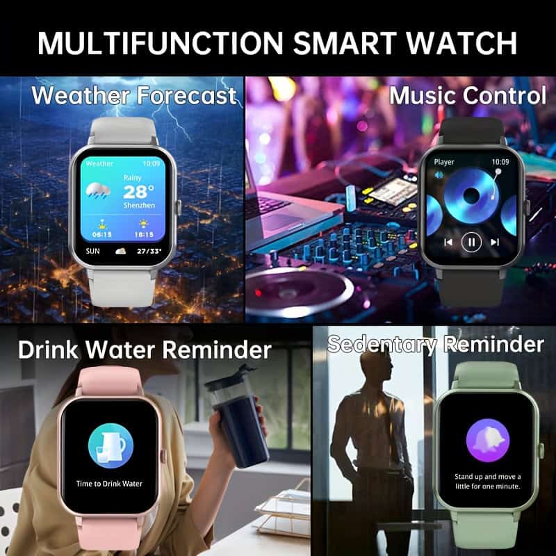 Smartwatch with Calling & Fitness Tracker 1.83" Display