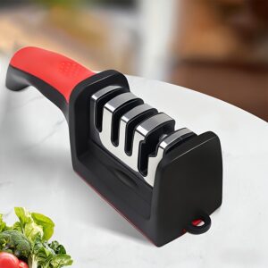4 Stage Knife Sharpener Diamond Ceramic Professional
