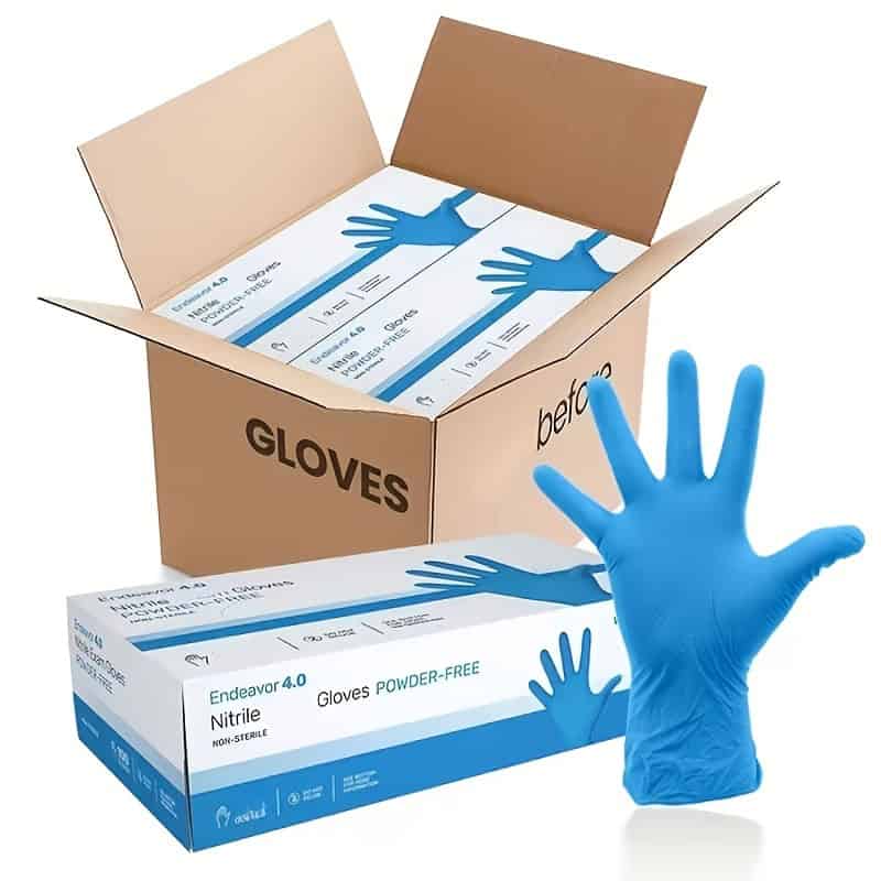 Nitrile Disposable Gloves Latex Free Powder Free Durable