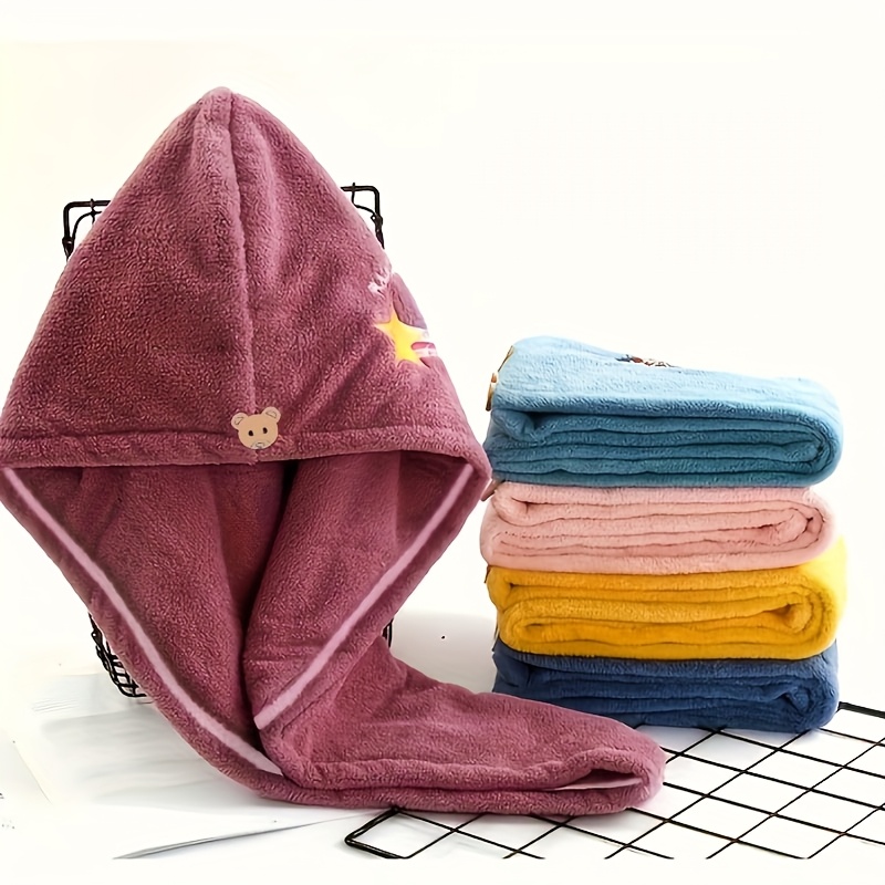 Microfiber Hair Drying Towel Turban Quick Dry Wrap