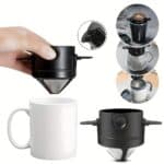 Portable Stainless Steel Pour Over Coffee Filter