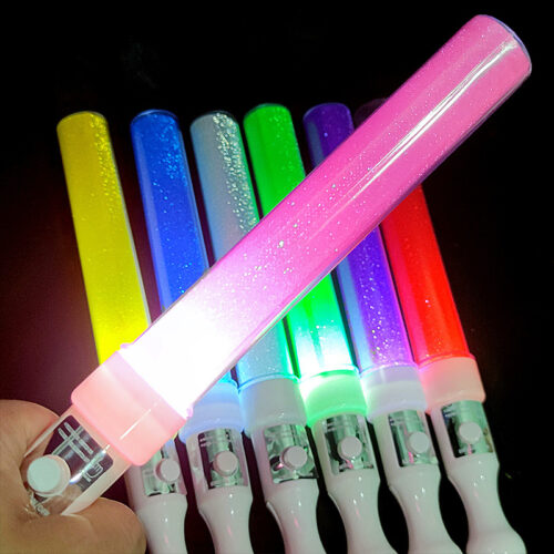 Vibrant LED Glow Sticks – Perfect for Parties, Concerts & Nighttime Celebrations, Flashing, Cheer, Bar, Perfect for Winter, New Year