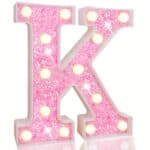 LED Letter Lights Battery Decorative Alphabet Lamp