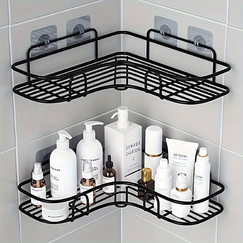 Corner Shower Shelf Wall Mounted Bathroom Organizer 1pc