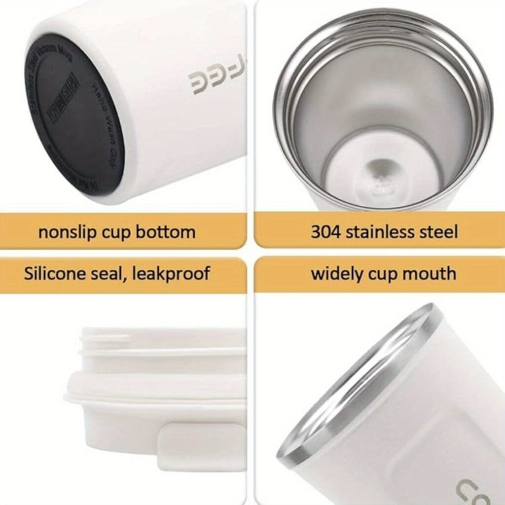 Vacuum Insulated Coffee Tumbler Stainless Steel