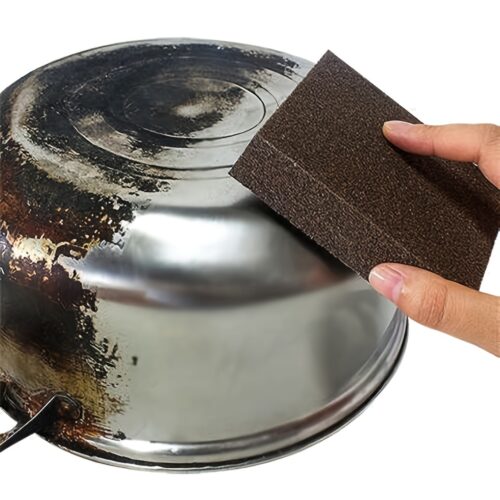1/3/6/9pcs, Diamond Sponge Cleaning Brush, Pot Bottom Cleaning Sponge, Rust Remover Sponge, Dish Sponge Block, Strong Degreaser, Cleaning Supplies, Cleaning Tools