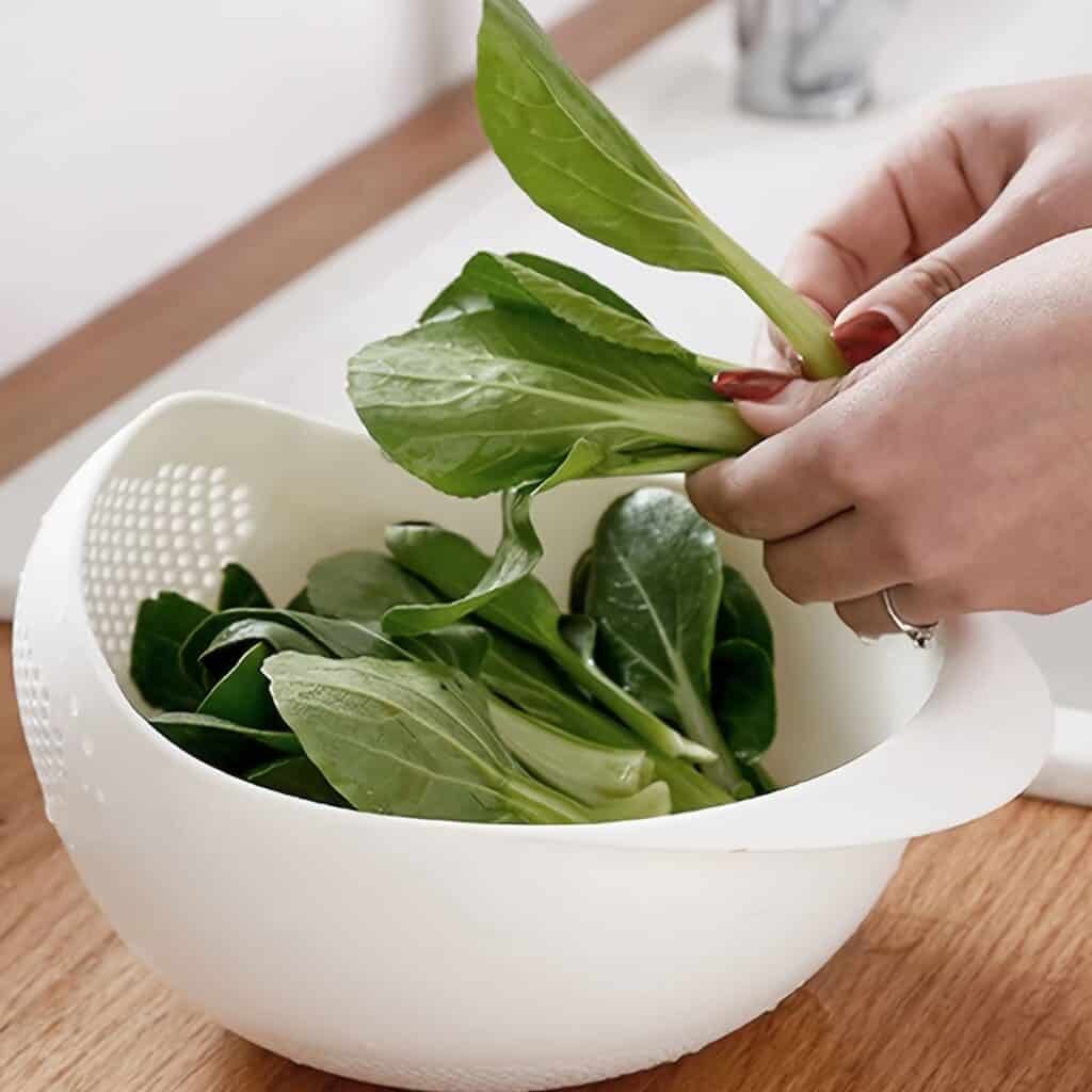 Multifunctional Kitchen Washing Basket with Drainer