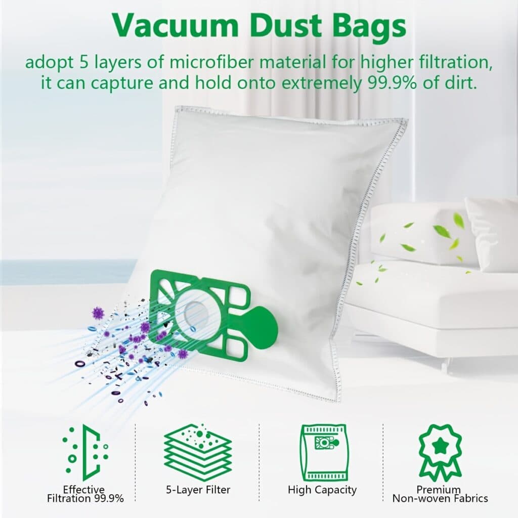 Numatic Henry Hetty HepaFlo Vacuum Dust Bags