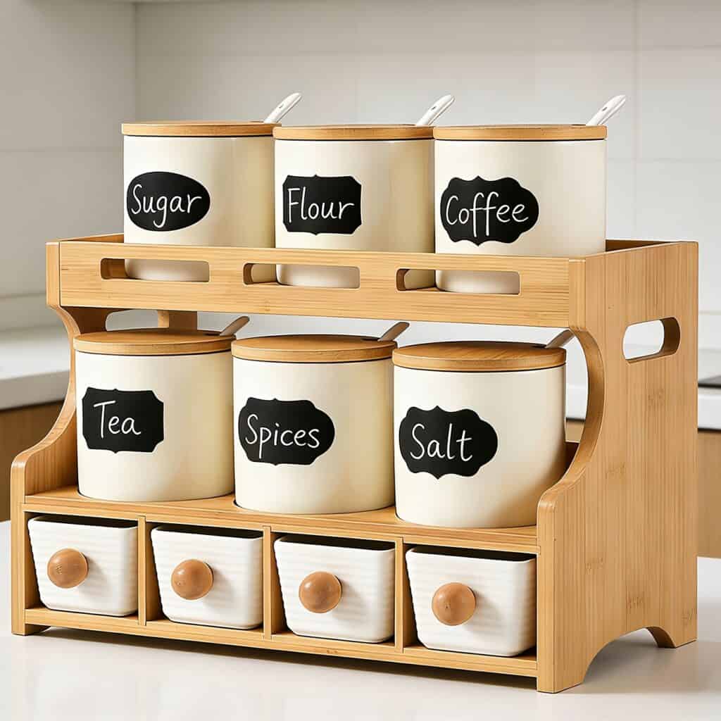 36pcs Blackboard Sticker Labels for Containers
