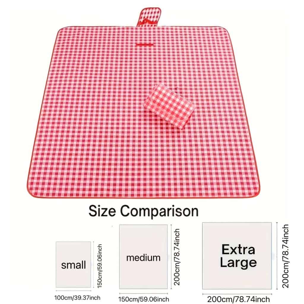 Extra Large Picnic Blanket for Beach Camping & Travel