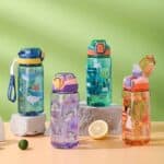 Cartoon Leak Proof Water Bottle 600ml Tumbler