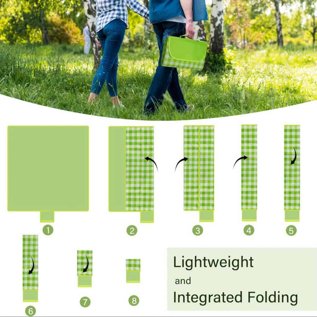 Extra Large Picnic Blanket for Beach Camping & Travel