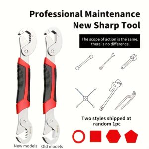 Universal Adjustable Wrench Multifunction Repair Tool