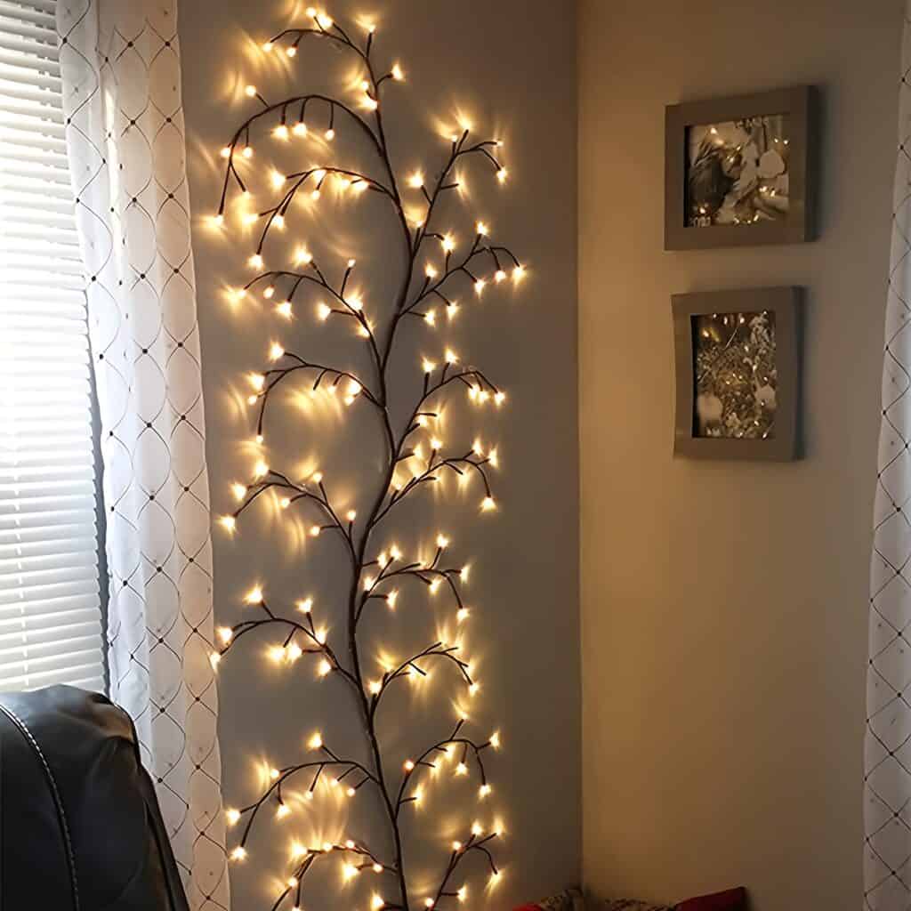 Bendable Willow Vine LED Tree Light Decor